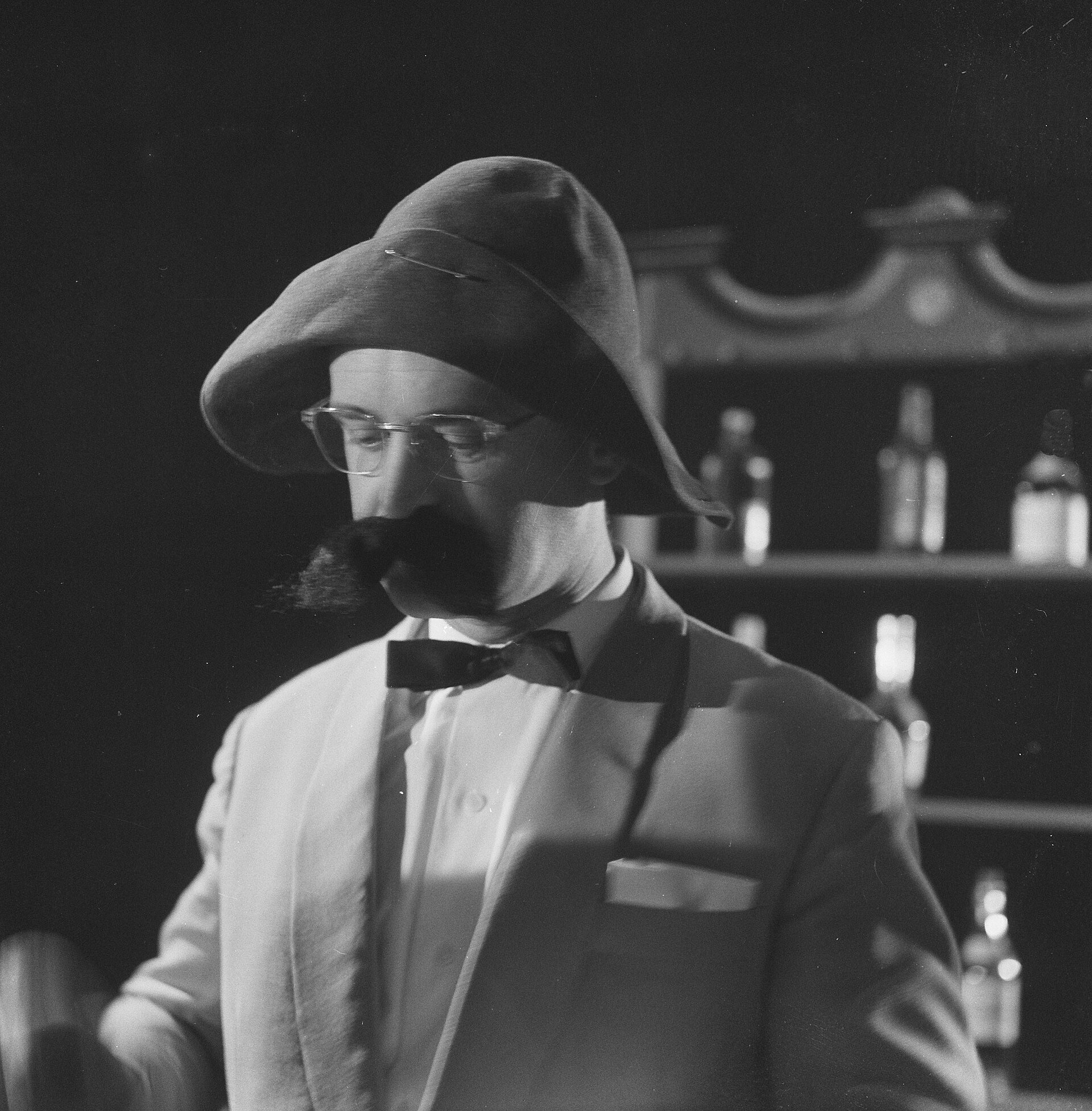 Hazy Osterwald och hans sextett under en TV-inspelning i Cinetone-studion, 27 oktober 1961.