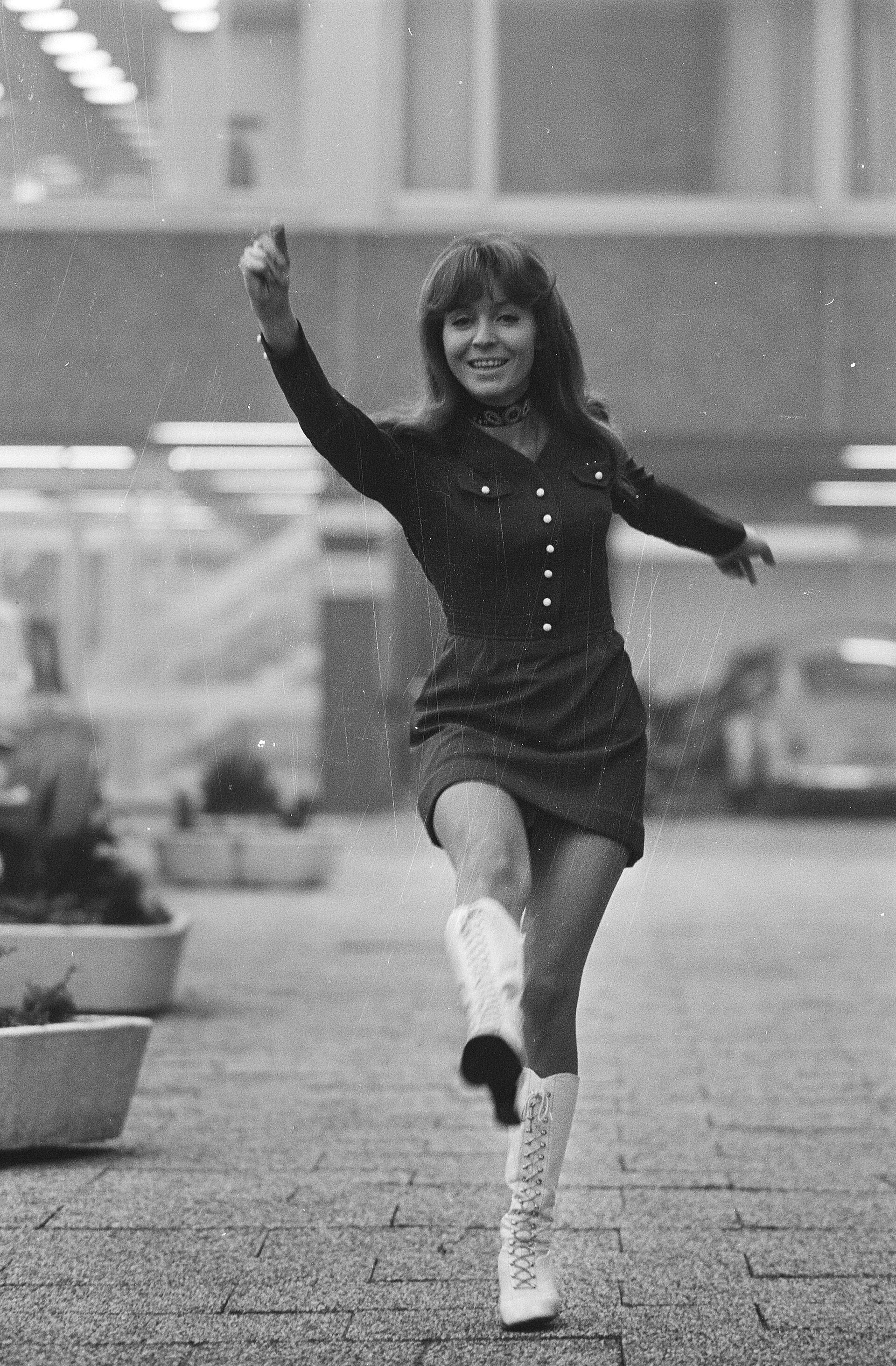 Manuela i Amsterdam, 15 januari 1971. Åtta år tidigare var hon en av rösterna bakom Die Tahiti-Tamourés.